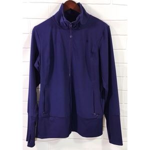 REI Full Zip Activewear Thumb Holes Stretch Jacket